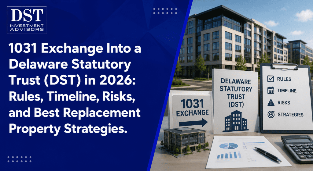 1031 Exchange Into a Delaware Statutory Trust (DST) in 2026 Rules, Timeline, Risks, and Best Replacement Property Strategies