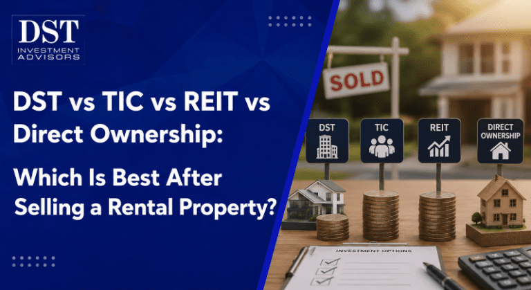DST vs TIC vs REIT vs Direct Ownership After Selling a Rental Property